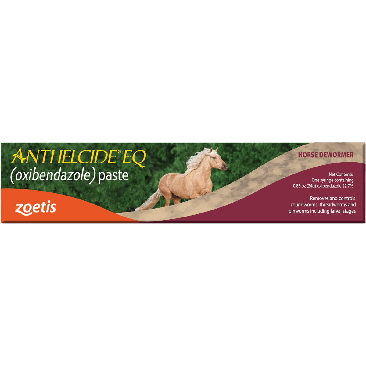 Pfizer Anthelcide EQ Equine Wormer Paste 0.85 oz