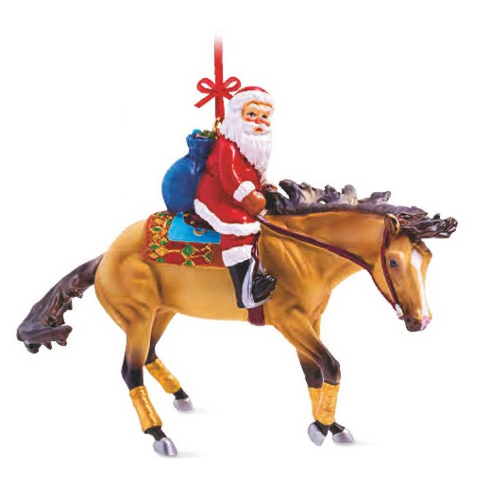 Breyer Santa Ornament - Santa Reiner 700687