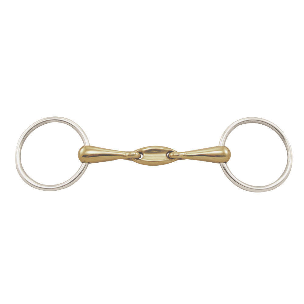 Cyprium Loose Ring Oval Link Snaffle Bit 5"