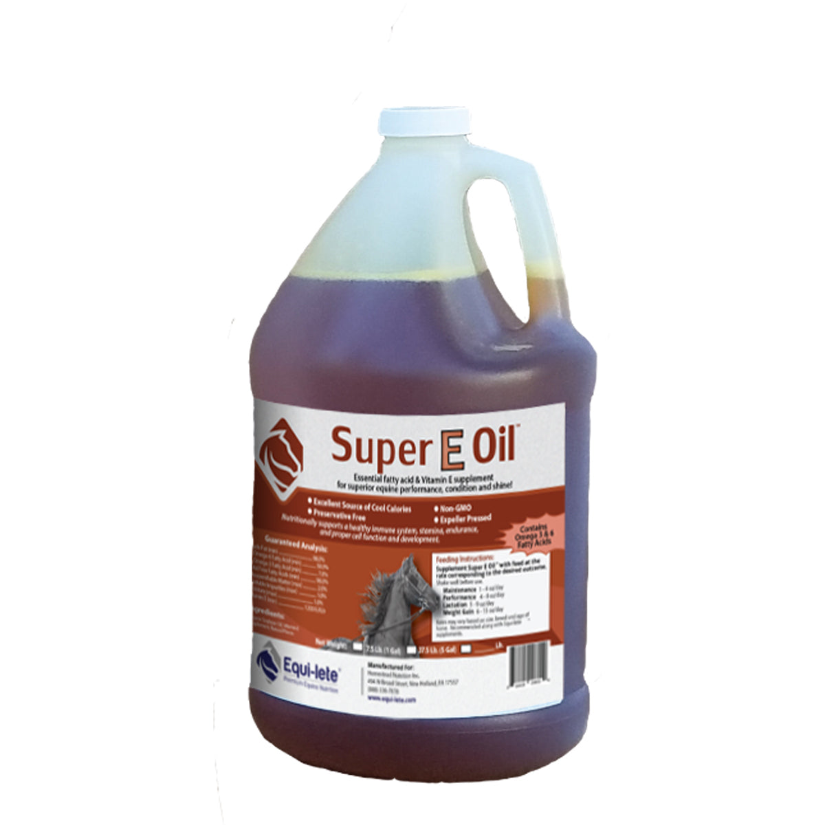 Equi-lete Super E Oil 7.5 lb Jug