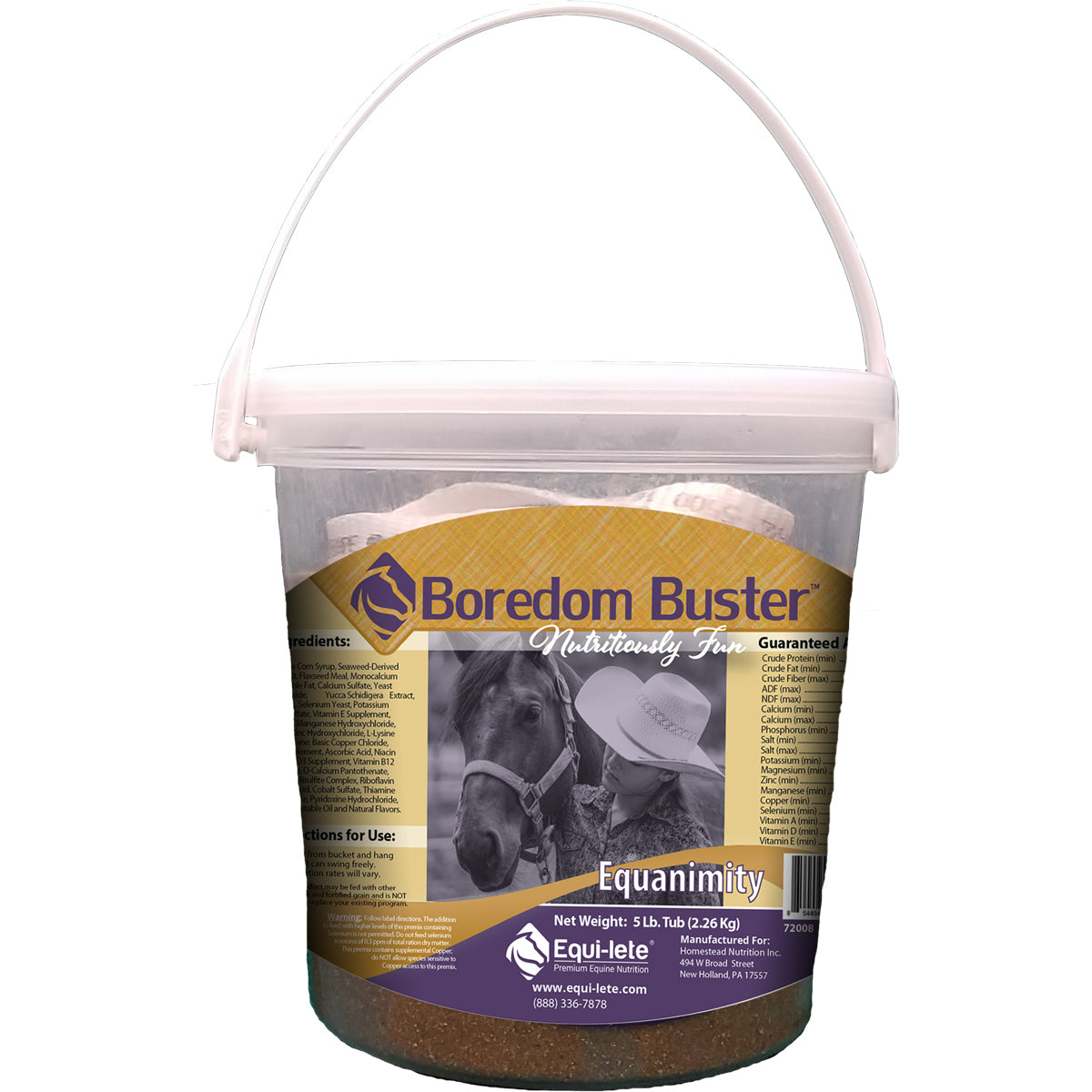 Equi-lete Boredom Buster 5 lb Lick