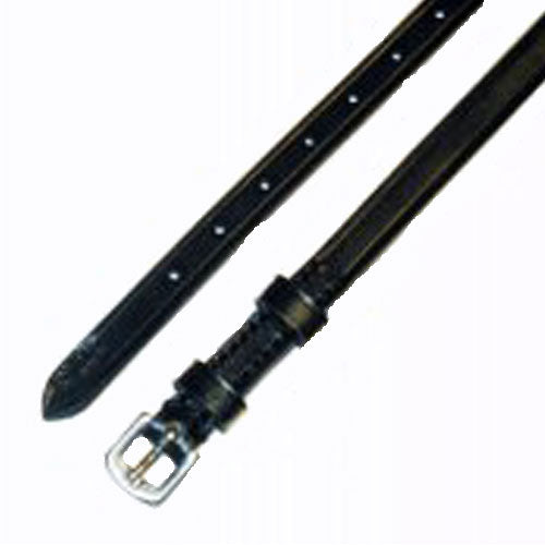 Exselle Ladies Double Keeper Spur Straps 3/8" x 18"