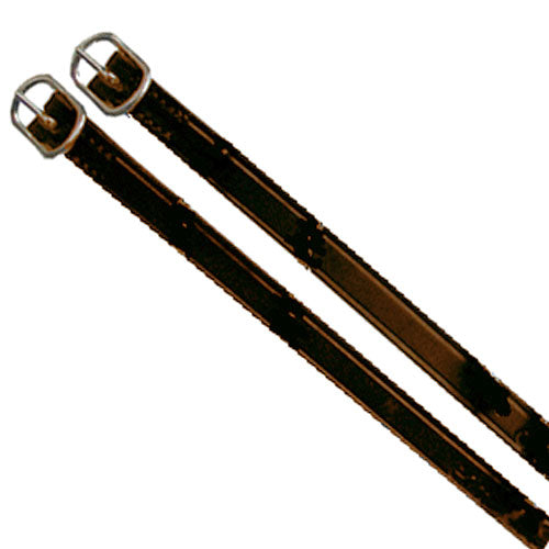 Exselle Ladies Leather Spur Straps 1/2" x 18" Brown