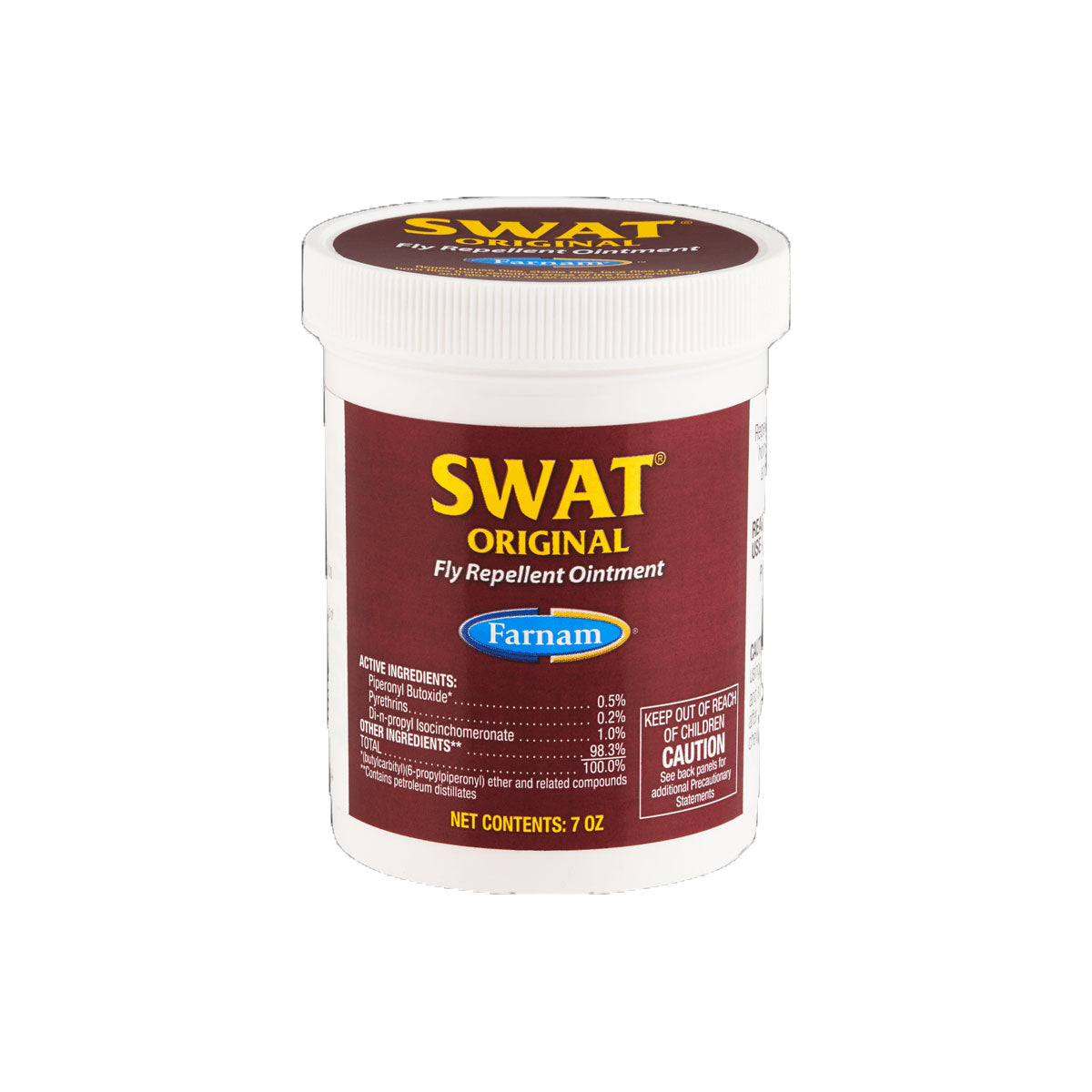 SWAT Fly Repellent Ointment for Horses 7 oz