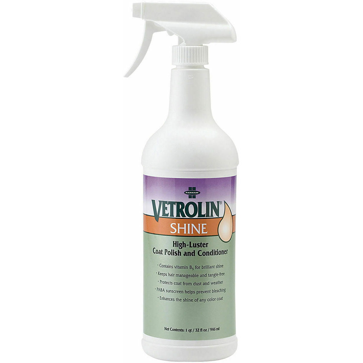Farnam Vetrolin Shine Coat Polish 32 oz