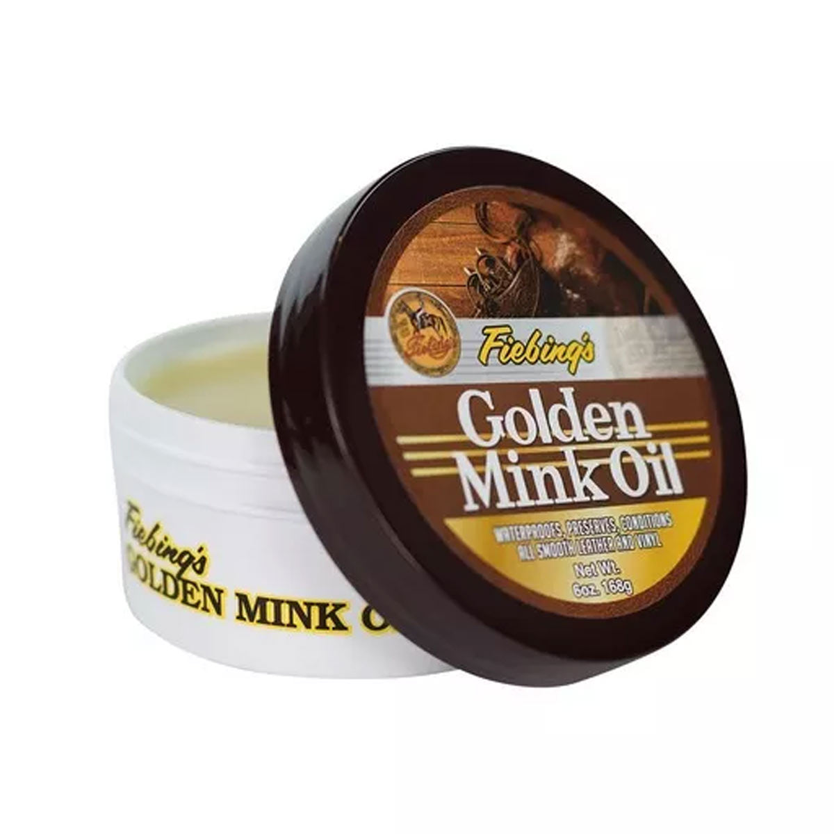Fiebing's Golden Mink Oil Leather Preserver 6 oz