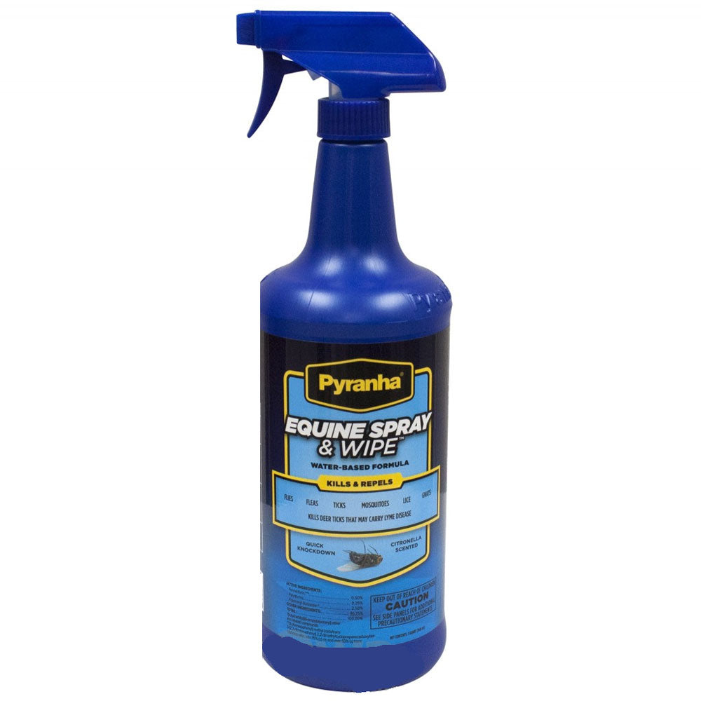 Pyranha Spray & Wipe 32 oz (Blue Bottle)