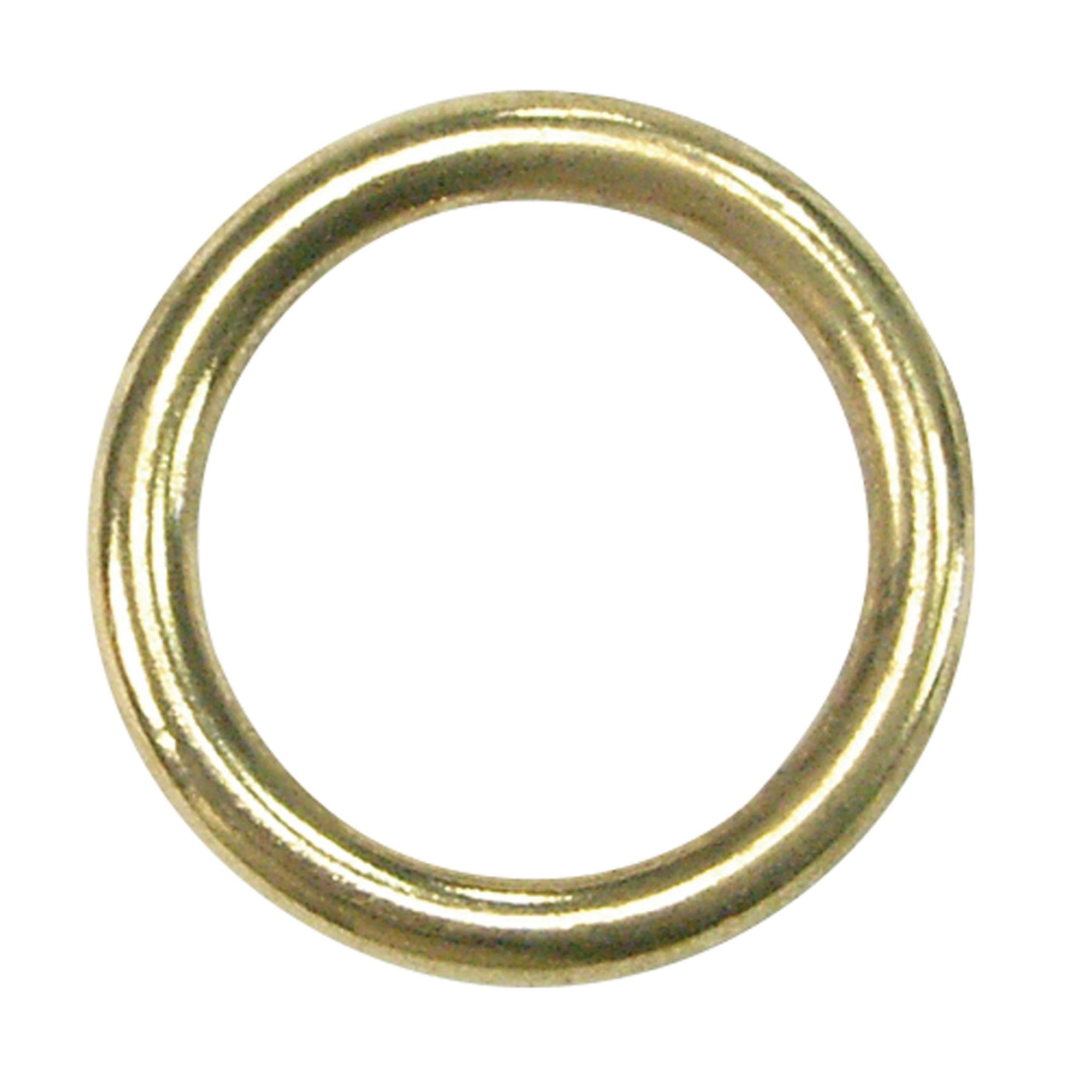 #7 Solid Brass Ring 5/8" 4.0mm