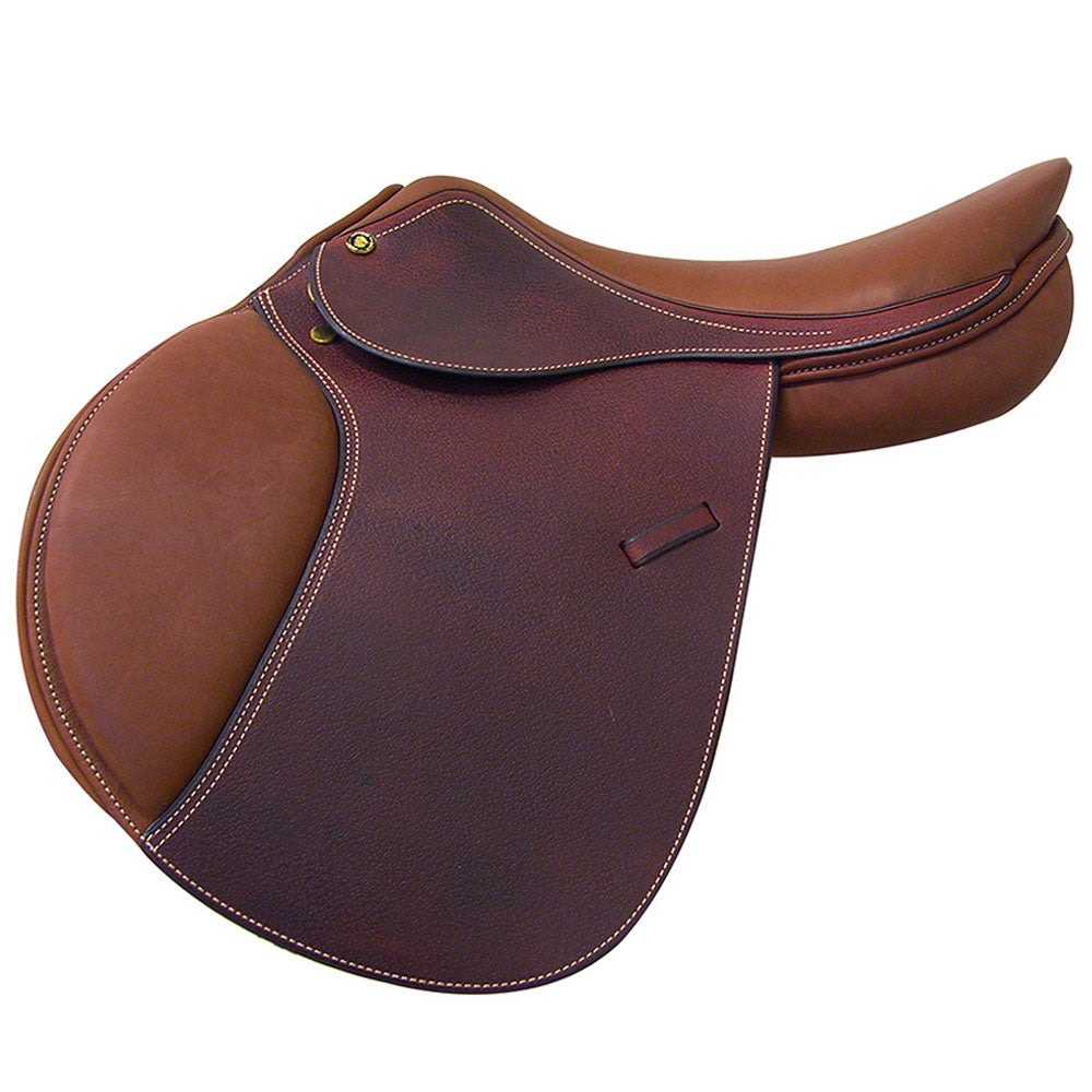 Pro-Trainer Gold Saddle with Fixed Tree - Oak