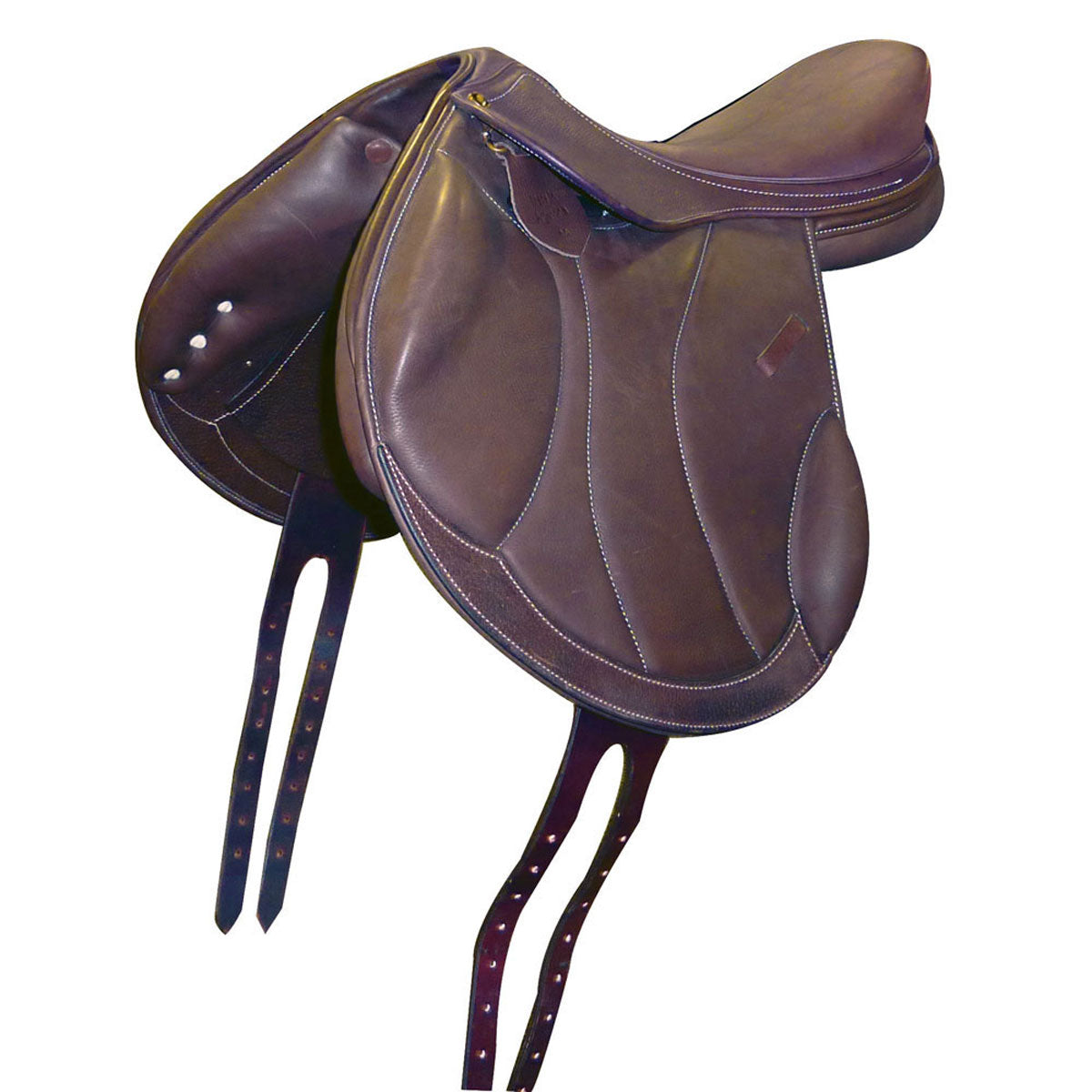 Pro-Trainer Advanced Ride Deluxe Forward Flap IGS Saddle - Brown