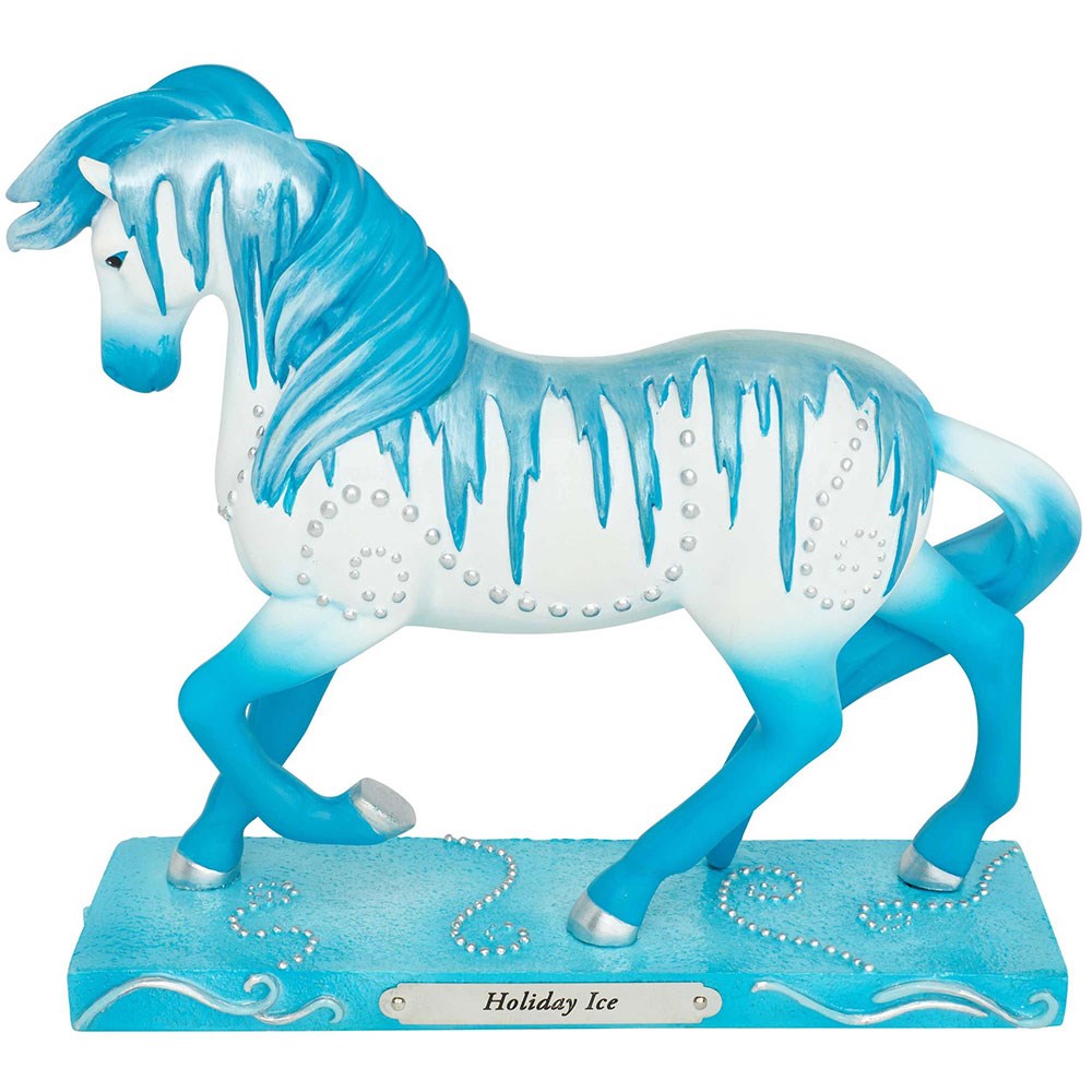Painted Ponies Holiday Ice Figurine FOB