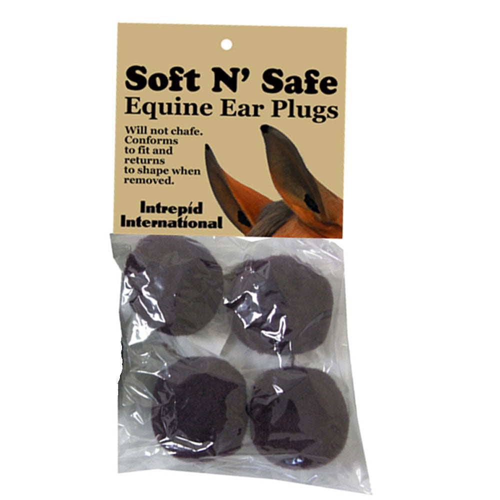 Soft N' Safe Equine Ear Plugs - 4/Pack