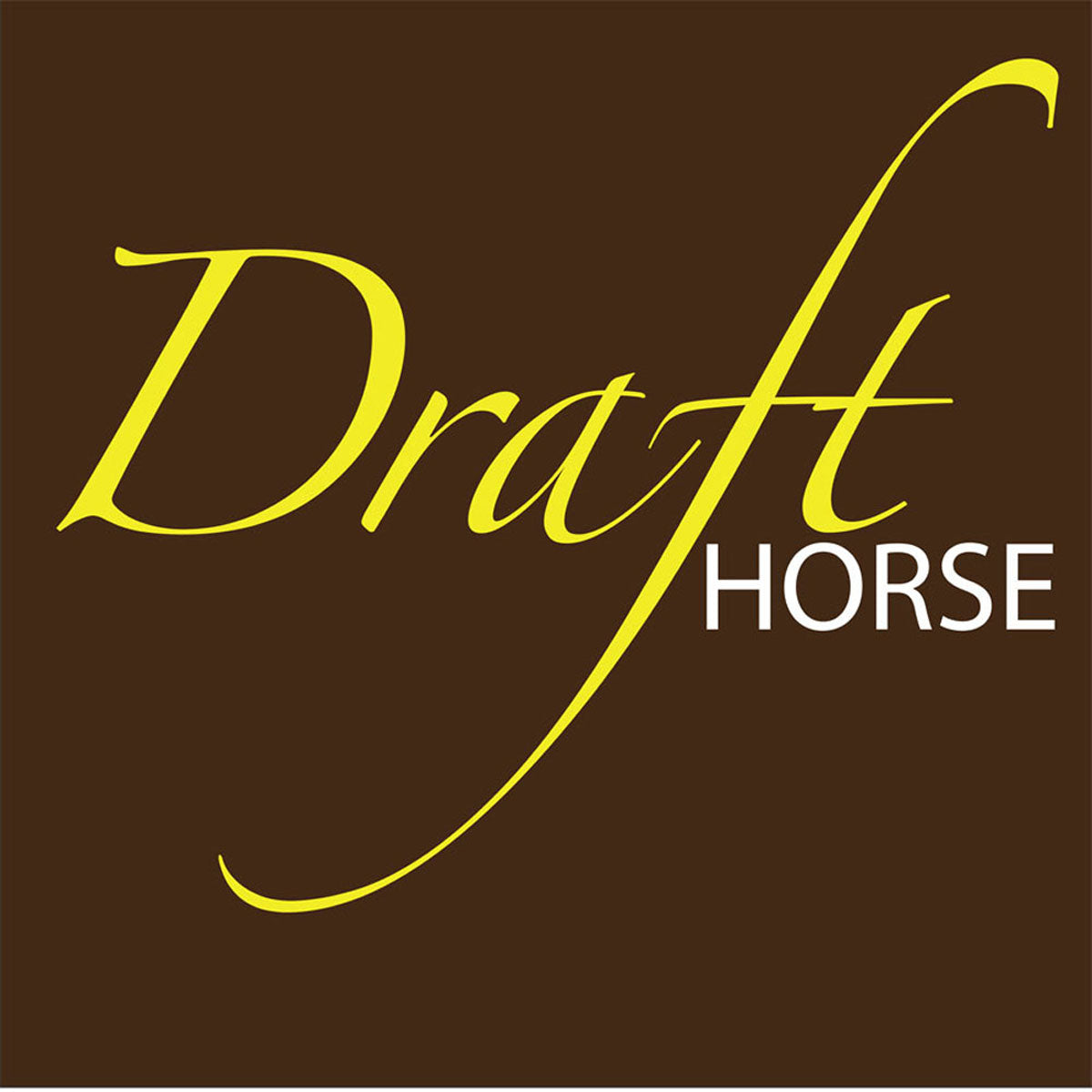 "Draft Horse" Humorous T-Shirt - Brown