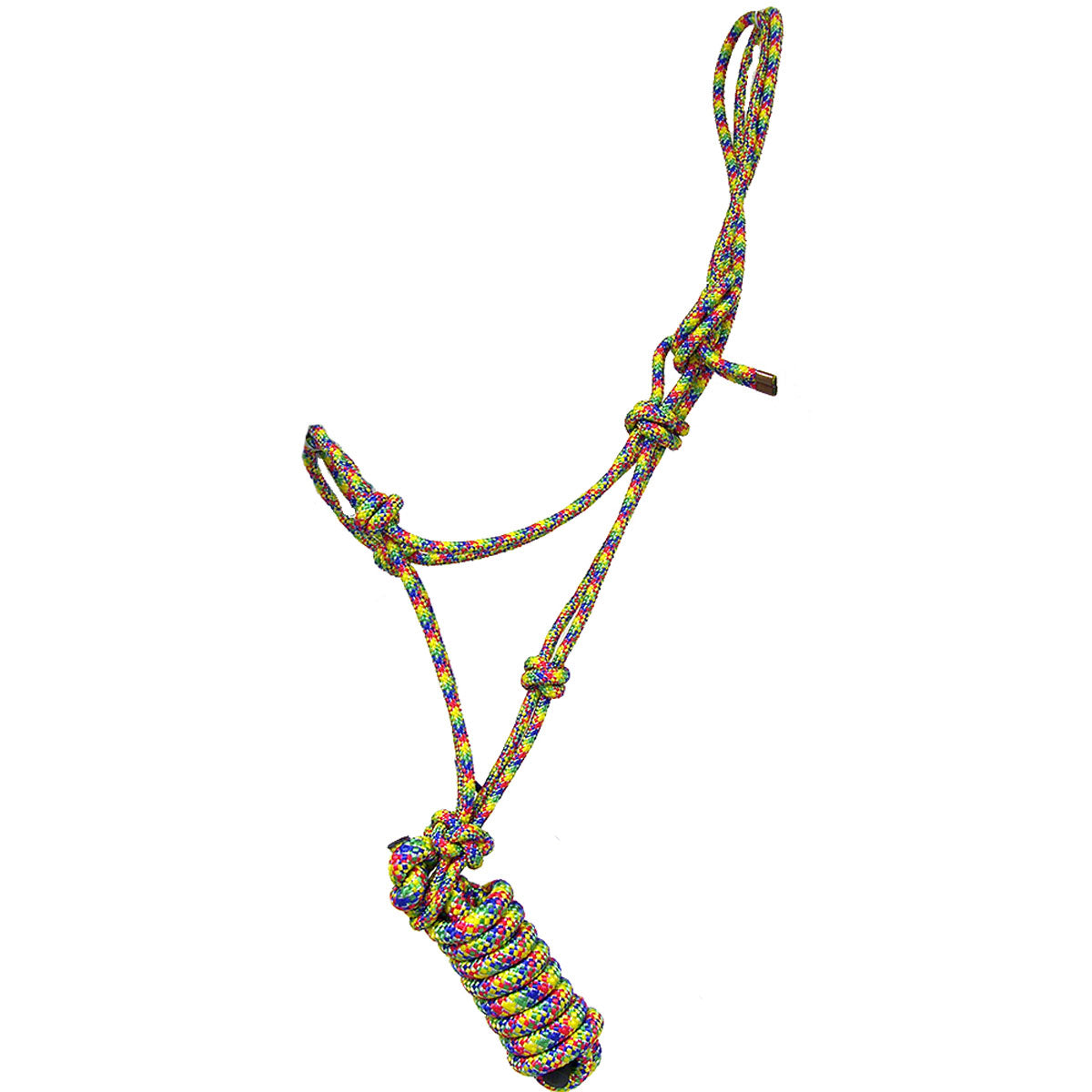 Rope Halter and Lead with Rope Nose