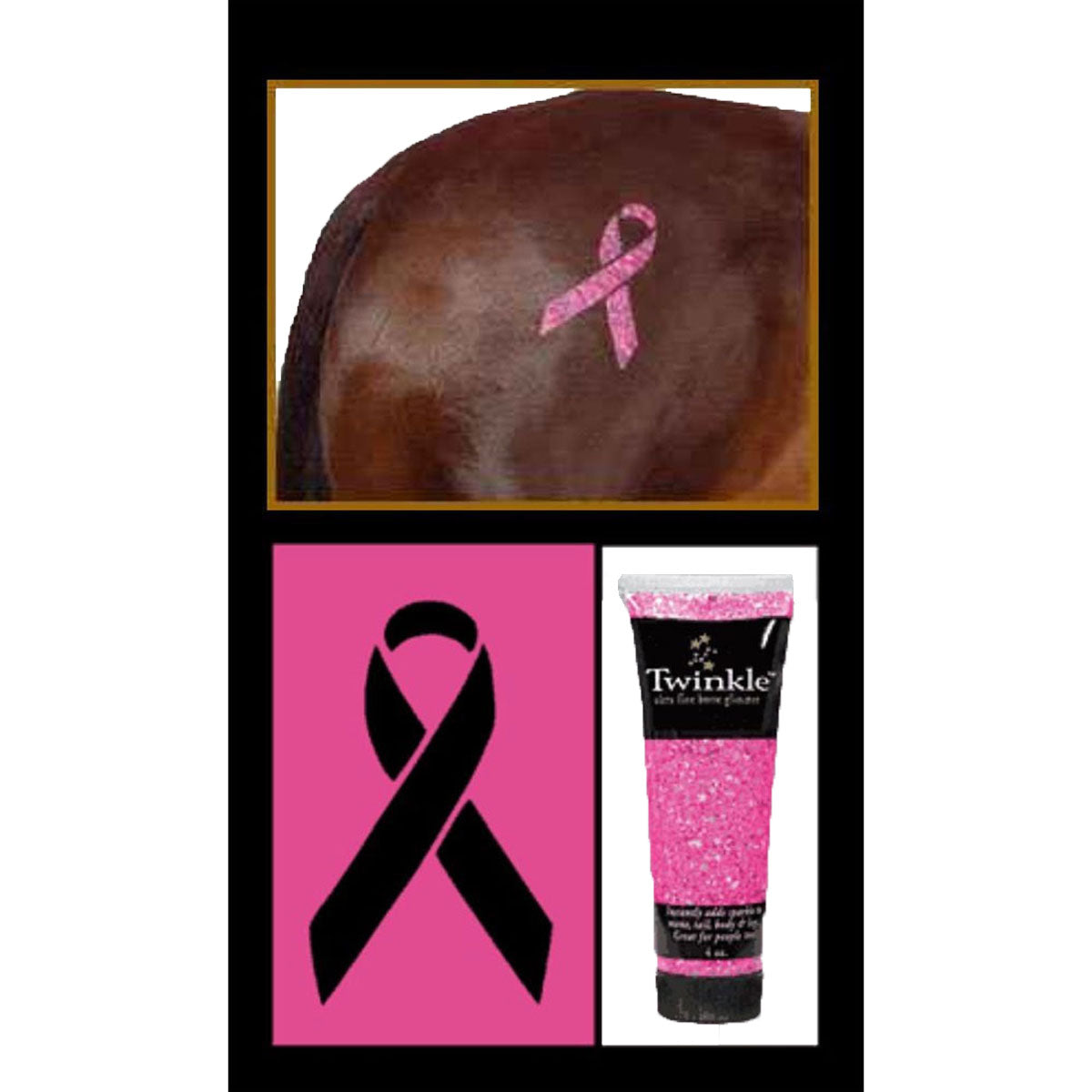 Twinkle Stencil Kit - Cancer Awareness