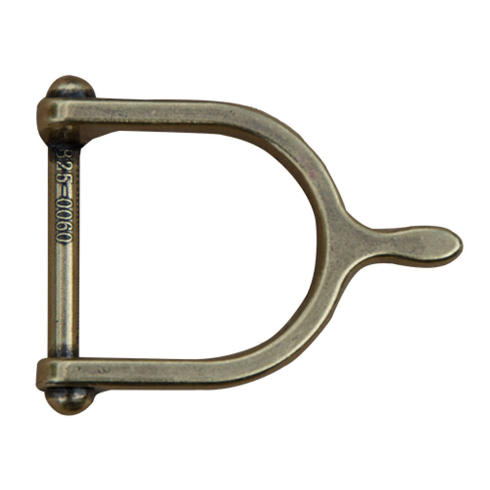 Brass Spur Belt Buckle